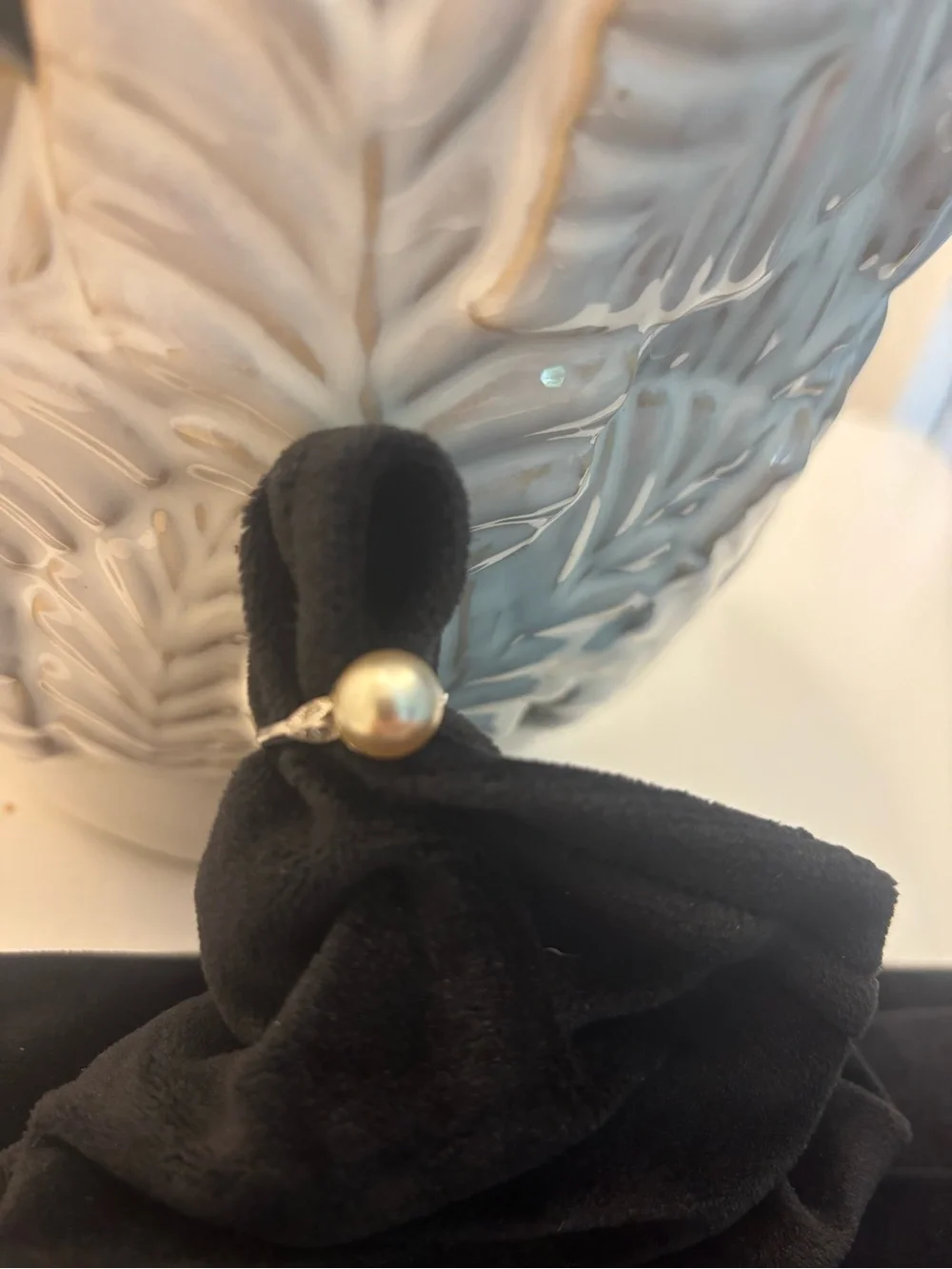 Vintage Pearl Ring Size 6